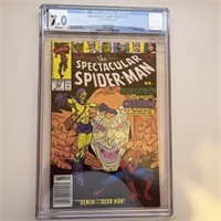 Vintage 1990 Spectacular Spider-Man #162 Comic