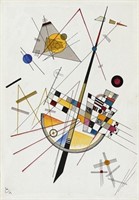 Delicate Tension #85 LTD EDT by Wassily Kandinsky