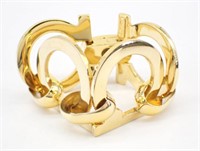 Ferragamo XX-Large Gold Fashion Bracelet