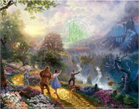 Dorothy Discovers The Emerald City by Kinkade