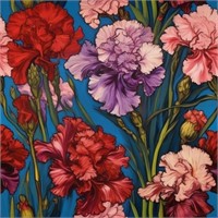 Carnations 2 LTD EDT Signed by Van Gogh Limited