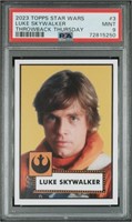 2023 Topps Star Wars #3 Luke Skywalker Card