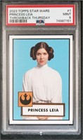 2023 Topps Star Wars #1 Princess Leia Card