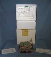 High quality Old railroad station replica model