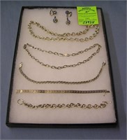 Vintage sterling silver and silver plate jewelry