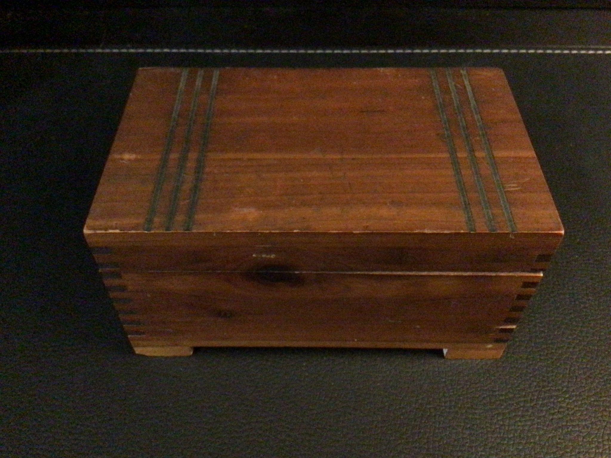 Cedar Jewlery Box Vintage