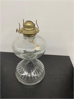 Antique oil lamp missing shade