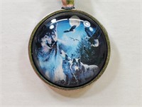 Necklace Wolves 18"