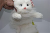 Large Beanie Baby Angel Cat