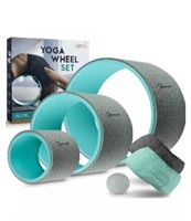 Yoga Wheel Set, Strong & Comfortable Sports