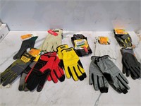 Lot of Working Gloves ( variety Size )