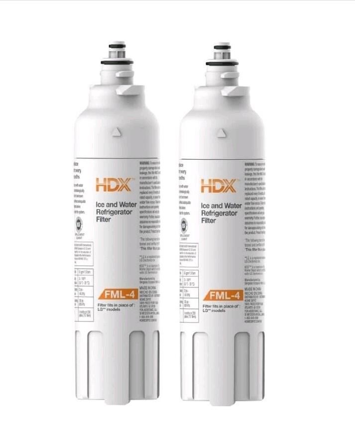HDX FML-4 Premium Refrigerator Water Filter