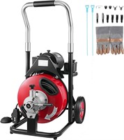 Drain Cleaning Machine 3/8 Inch x 100 Ft