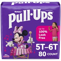 Pull-Ups Girls' Potty Training Pants, Size 5T-6T
