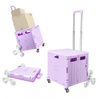 Honshine Foldable Cart with Stair Climbing Wheels,