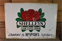 Shelleys Soft Drink Sign 72x50cm ( sign 1 )