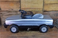 1970s Mercedes SL Metal and Electric Peddle Car