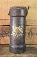 Cordite Cannon Bucket - Leather - H39 x D15cm