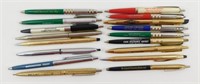 Large Lot of Vintage Advertising Pens and Pencils