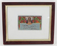 * Antique 1910 Indian Native American Christmas