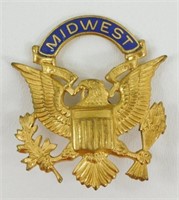 Vintage Midwest E Pluribus Unum Badge