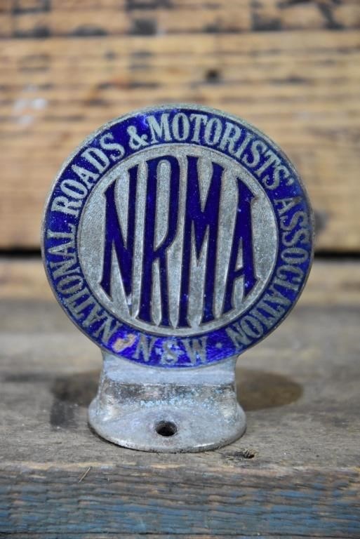 NRMA Enamel Car Badge