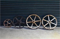 4x Iron Wheels