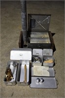1945 US Army Field cooker and ammo box