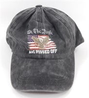 "We the People are Pissed Off" Hat - Black