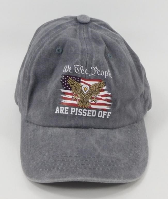 "We the People are Pissed Off" Hat - Gray