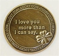 I Love You Good Luck Coin