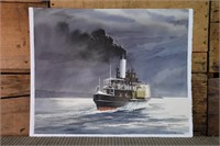 Port Jackson Steamship Co.  Steamer - Phil Belbin