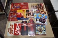 Coca-Cola Posters & Cardboard Signs Lot