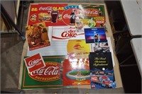 Coca-Cola Sticker & Poster Lot