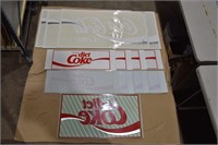 Coca-Cola Sticker Lot