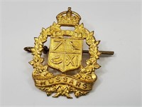 7 & Xi Hussars Canadian Cap Badge