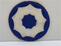 US Army 9th Service Command Patch