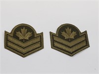 Subdued Canadian Chevrons Patches