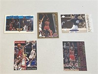 Michael Jordan Basketball Card LOT