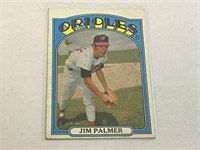 1972 Jim Palmer Topps Baseball Card