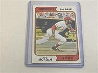 1974 Joe Morgan Topps Baseball Card