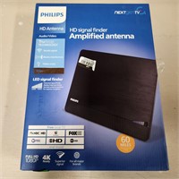 HD Signal Finder Amplified Antenna in Black