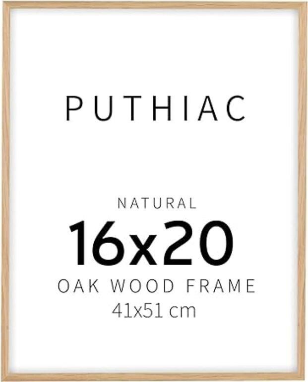 16x20 in Natural Solid Picture Oak Wood Frames for