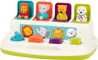 Battat â€“ Pop-Up Pals â€“ Color Sorting Animal Pu