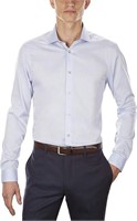 Calvin Klein Men's Dress Shirt Slim Fit Non Iron H