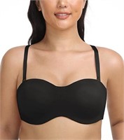 HACI Women's Seamless Unlined Strapless Bandeau fo