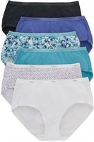 Hanes Women's Cotton Low-Rise Panties Pack, No Rid