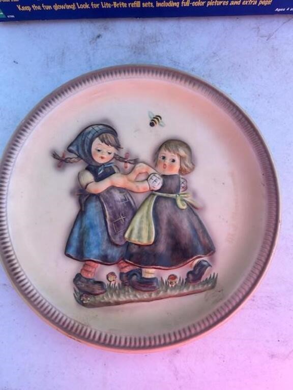 Antique Hummel Plate