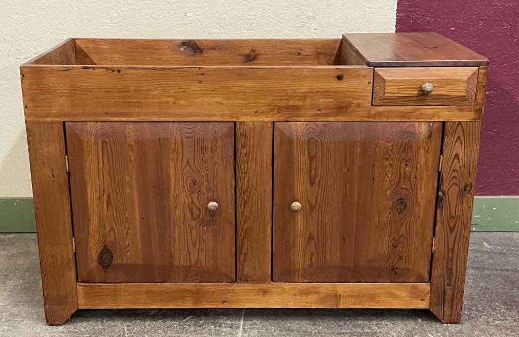 Pine Dry Sink