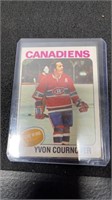 1975-77 Yvan Cournoyer Hockey Card
